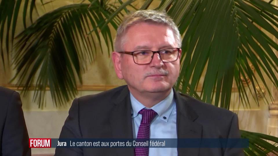 Le canton du Jura aux portes du Conseil fédéral: interview de Charles Juillard