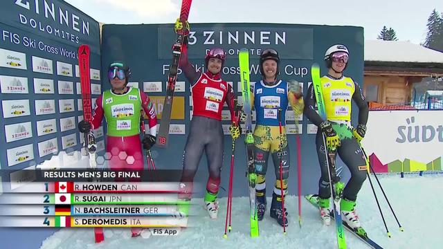 Innichen (ITA), skicross, finale messieurs: Howden (CAN) termine premier