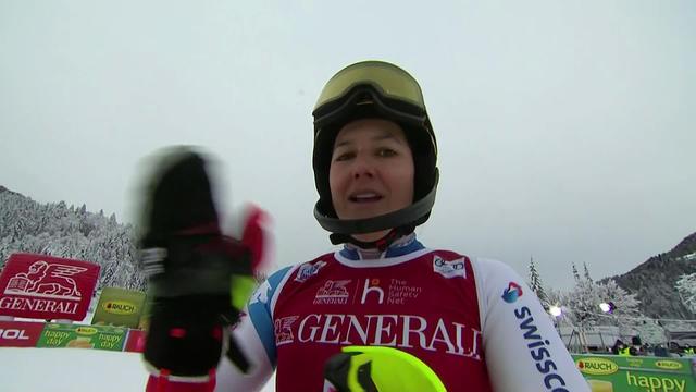 Kranjska Gora (SLO), slalom dames, 1re manche: Wendy Holdener (SUI)
