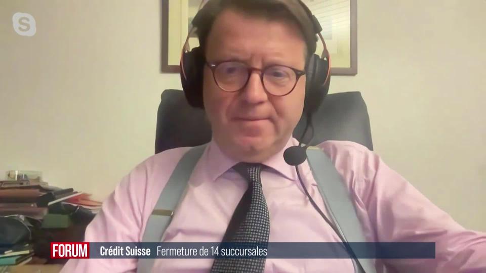 Credit Suisse va fermer 14 filiales: interview de Carlo Lombardini