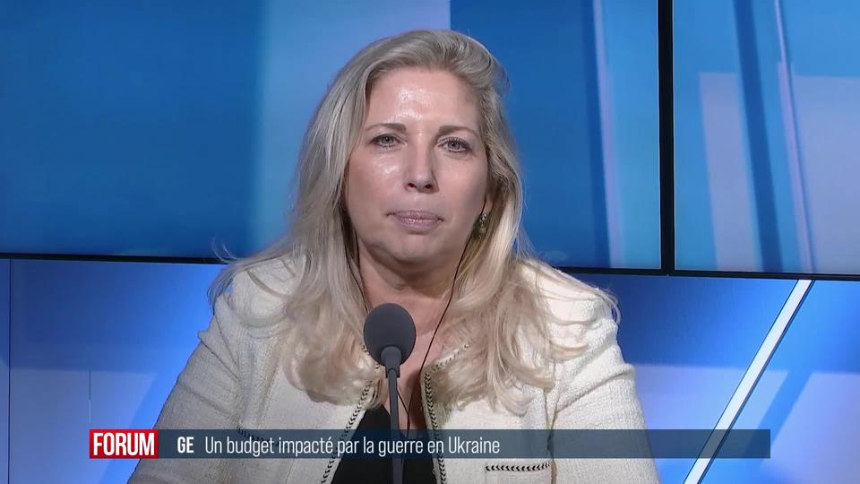 Le Conseil d'état à Genève déplore un budget impacté par la guerre en Ukraine: interview de Nathalie Fontanet