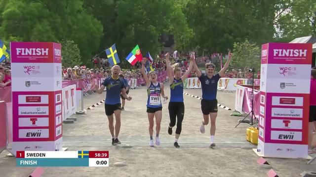 Fredericia, Kolding & Vejle (DEN), sprint relay: victoire des Suédois, les Suisses terminent 4e
