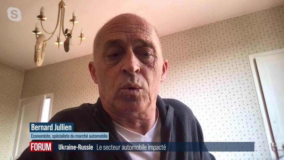 Le secteur automobile affecté par le conflit ukraino-russe: interview de Bernard Jullien (vidéo)