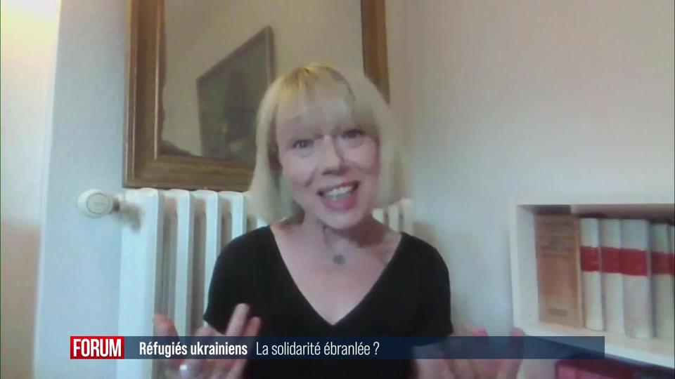 Une solidarité ébranlée envers les réfugiés ukrainiens: interview d'Irène Herrmann