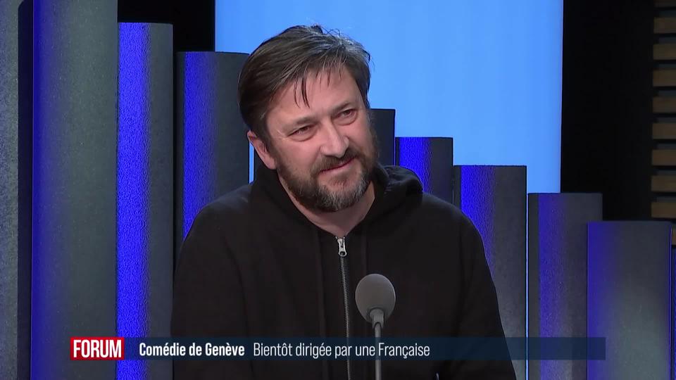 Vincent Baudriller s’exprime sur la nomination de la Française Séverine Chavrier à la tête de la Comédie à Genève