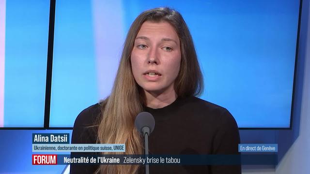 Le président Volodymyr Zelensky brise le tabou de la neutralité de l’Ukraine: interview de Alina Datsii (vidéo)