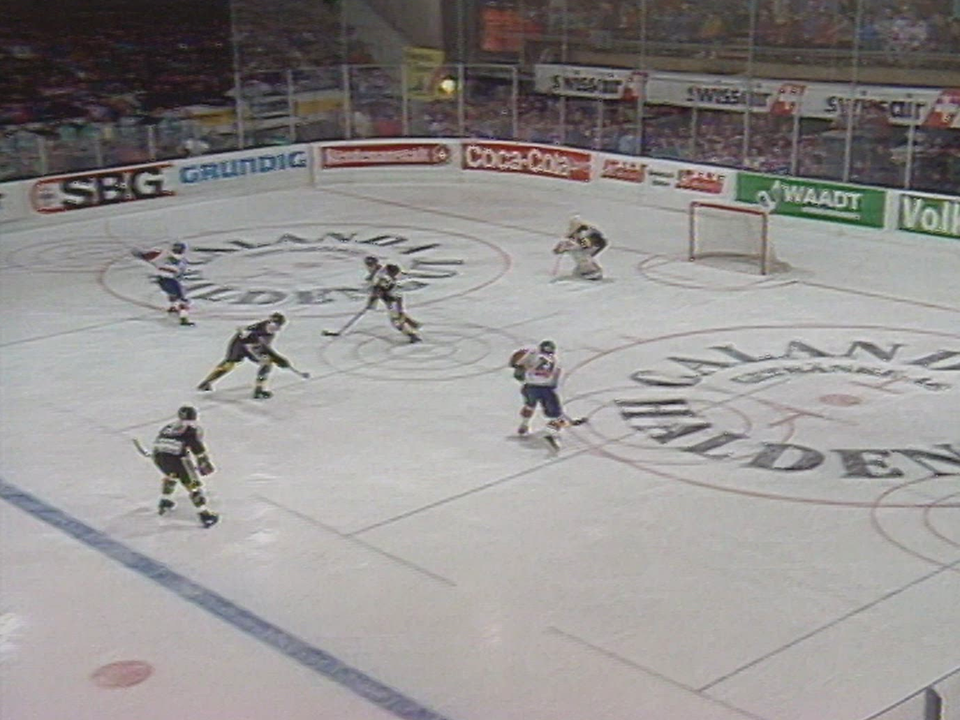 Défaite du HC Gotteron face à Kloten en 1993 [RTS]