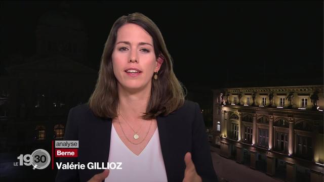 Valérie Gillioz à propos du baromètre électoral de la SSR: "La dynamique verte semble s'essouffler"