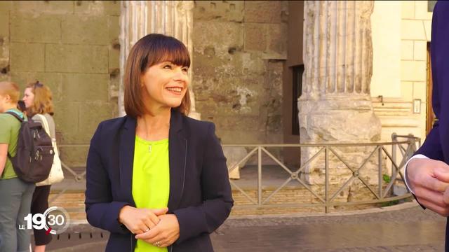 Valérie Dupont, correspondante de la RTS en Italie, analyse les enjeux des prochaines élections législatives.