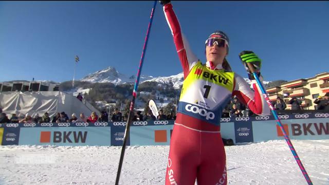 Ski de fond, sprint libre dames, Davos (SUI): victoire de Nadine Fähndrich