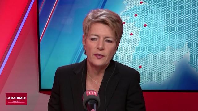 L'invité de La Matinale - Karine Keller-Sutter, conseillère fédérale en charge du Département de justice et police