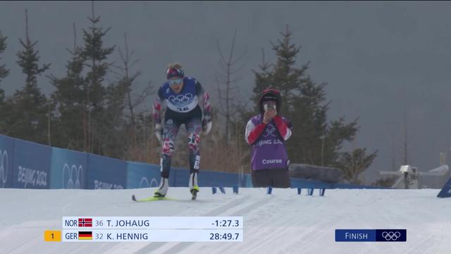 Ski de fond, 10km classique, dames: Therese Johaug (NOR) en or pour 4 centièmes