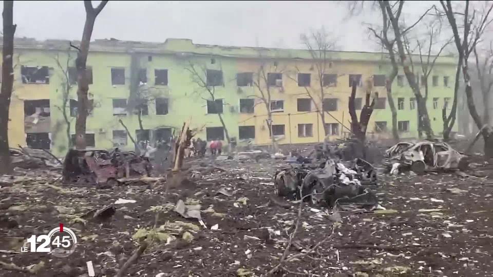 Trois personnes dont une fillette tuées dans le bombardement de l'hôpital pédiatrique de Marioupol