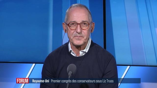 Un premier congrès des conservateurs sous Liz Truss: interview de François Savary