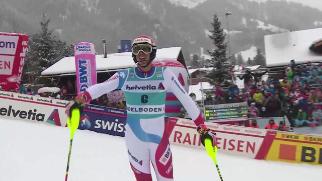 Adelboden (SUI), slalom messieurs, 1re manche: Ramon Zenhaeusern (SUI)