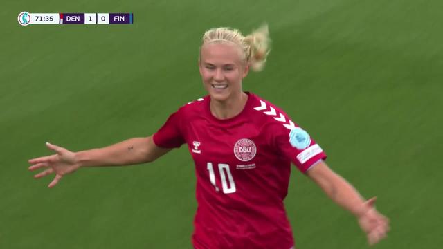 Groupe B, Danemark - Finlande (1-0): les Danoises gagnent par la plus petite des marge