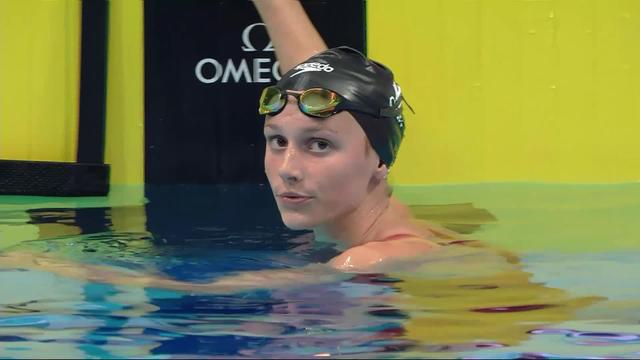 Budapest (HUN), finale 400m 4 nages dames: la toute jeune McIntosh (CAN) s'offre un 2e titre dans ces Mondiaux 2022
