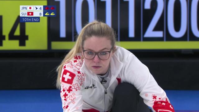 Curling dames, JPN - SUI (4-8): une nouvelle victoire pour les Suissesses