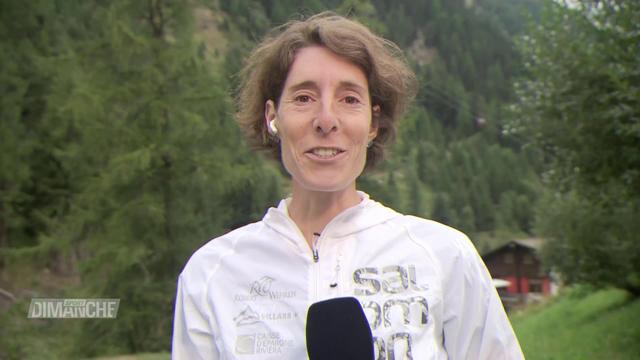 Course de montagne, Sierre-Zinal: interview de Maude Mathys, partie 1