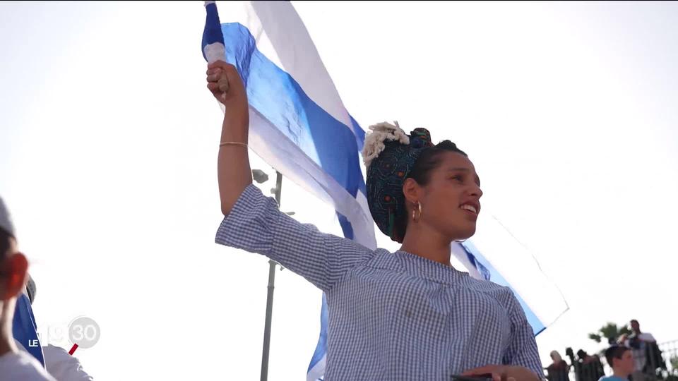 La tension est forte à Jérusalem pour la "marche des drapeaux" marquant la conquête de Jérusalem-Est par Israël.