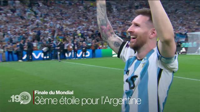 Qatar 2022: l’Argentine décroche sa 3e étoile après une finale de folie face à l'équipe de France