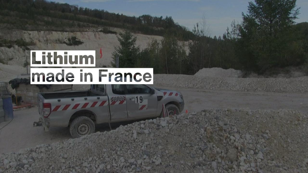 Imerys annonce en France "l'un des plus grands projets d'extraction de lithium" en Europe