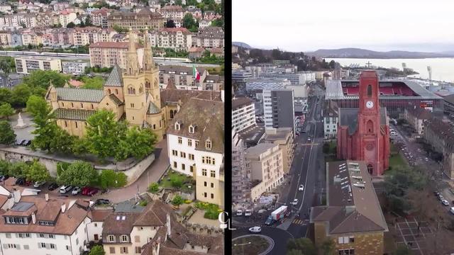 Peau neuve pour la Collégiale de Neuchâtel après 18 ans de travaux mais qu'est-ce qui la différencie de l'Église Rouge?