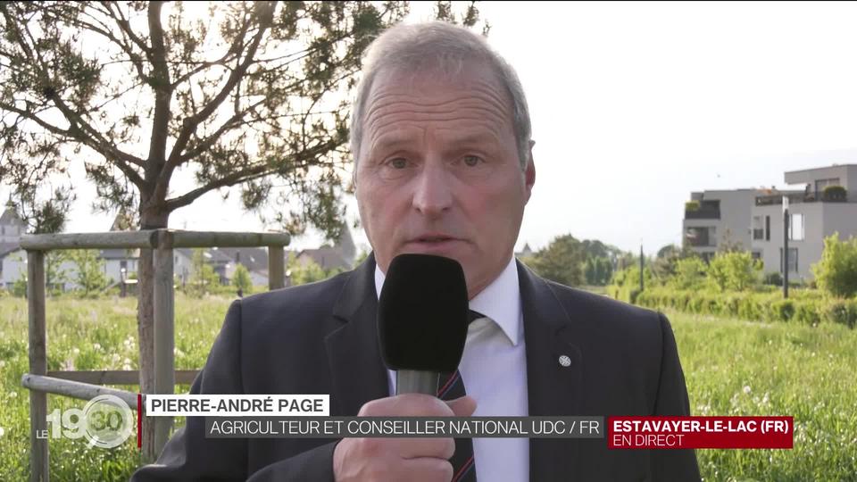 Pierre-André Page, agriculteur et conseiller national, commente la sécheresse qui touche l’Europe et les répercussions qu’elle pourrait avoir en Suisse