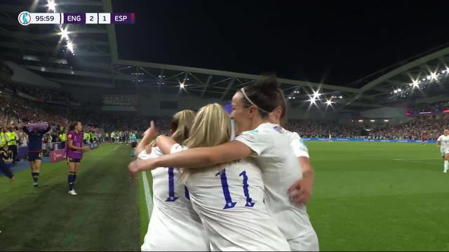 1-4, Angleterre – Espagne (2-1): les Three Lionesses renversent la Roja et rallient les 1-2 finales de "leur" Euro !