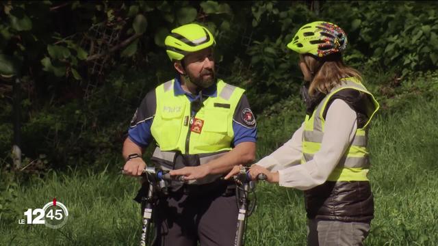 La police lausannoise organise des cours de prévention pour les usagers des trottinettes électriques