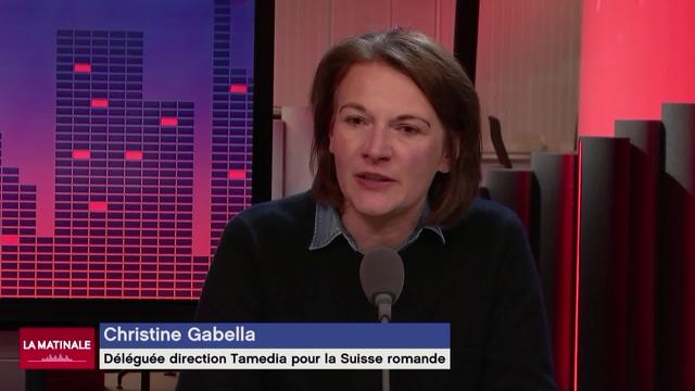 L'invitée de La Matinale (vidéo) - Christine Gabella, déléguée de la direction Tamedia pour la Suisse romande