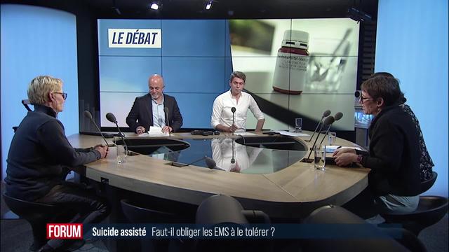 Le grand débat - Faut-il forcer les EMS à tolérer le suicide assisté?