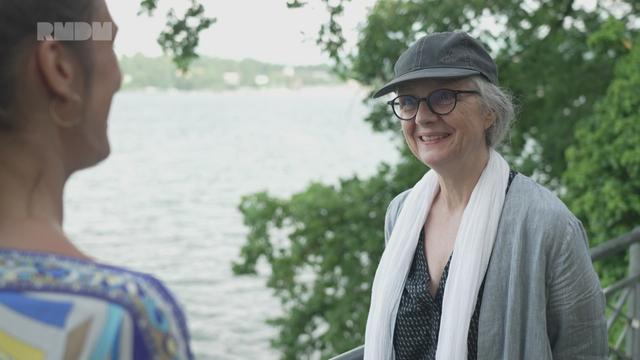 Caroline Bachmann, peintre, nous raconte sa passion pour le lac Léman