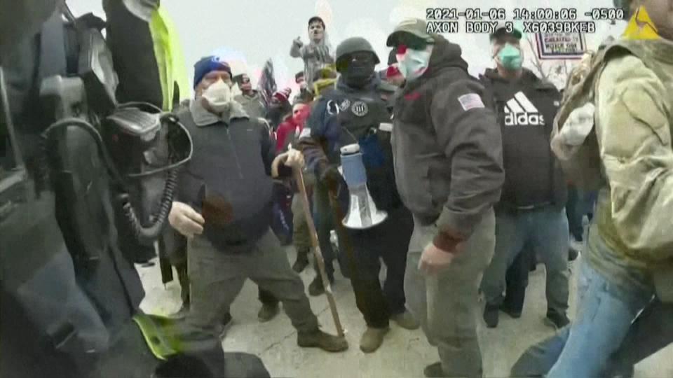 Les nouvelles images de l'assaut du Capitole