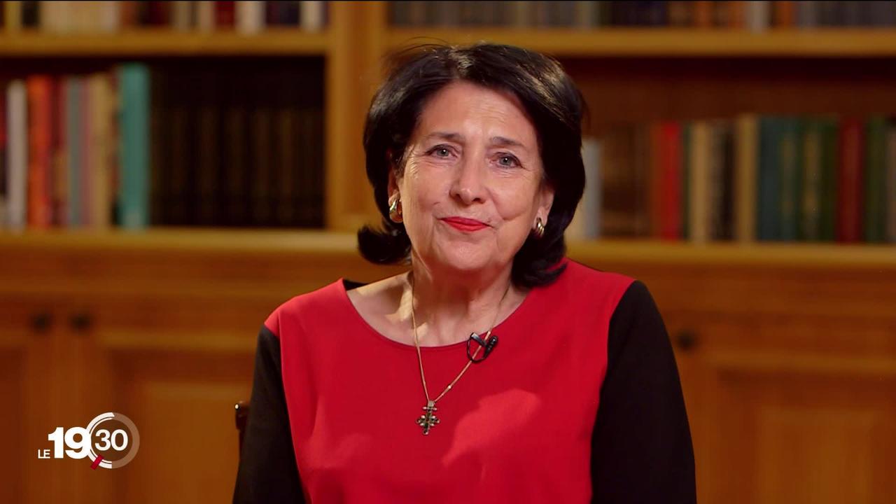 L'interview de Salomé Zourabishvili, la présidente de la Géorgie