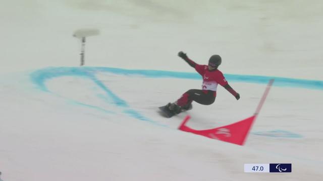 Paralympiques - snowboard: la Bâloise Romy Tschopp se classe 12e en slalom banked