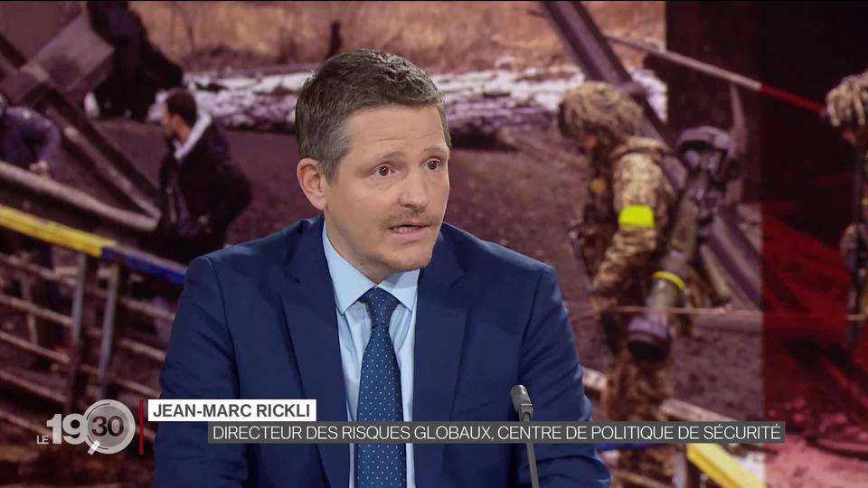 Guerre en Ukraine: l'éclairage de Jean-Marc Rickli, directeur des risques globaux, Centre de Politique de Sécurité