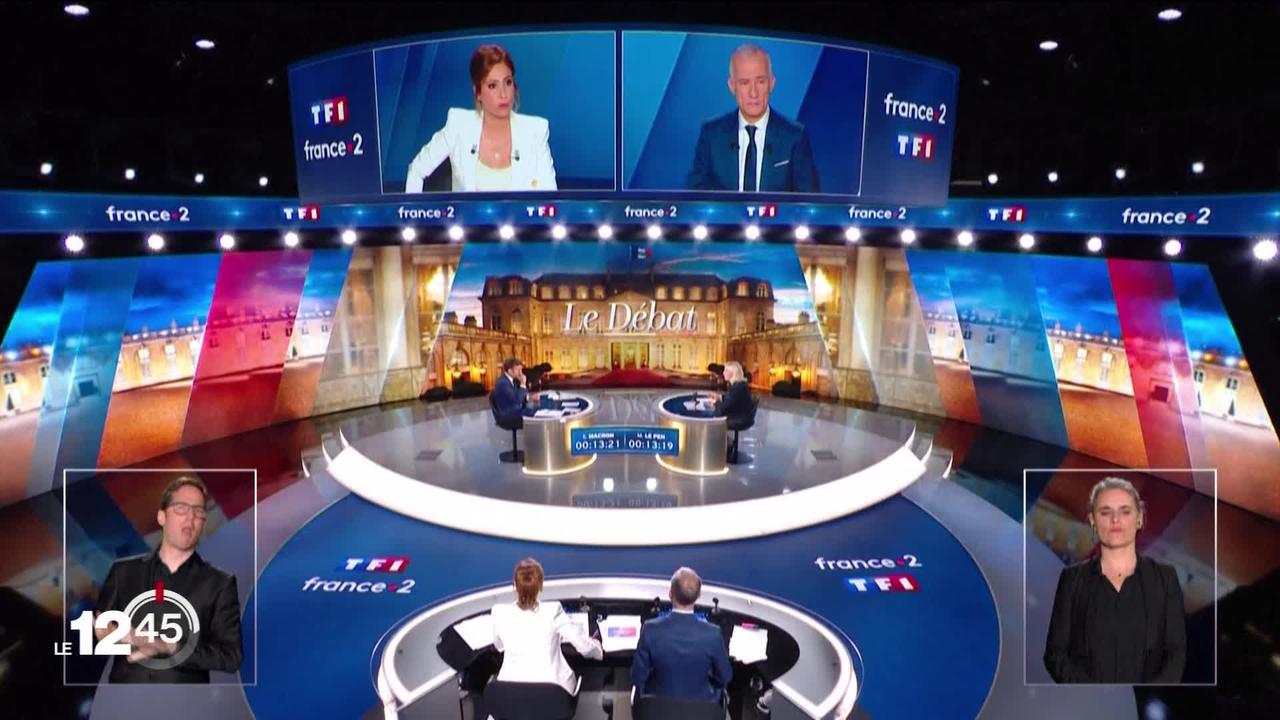 Le débat entre les deux candidats finalistes à l'élection présidentielle française n'a pas débordé hier soir.