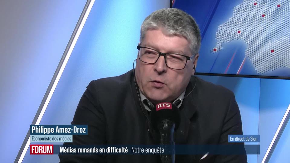 Les médias romands en crise? Interview de Philippe Amez-Droz