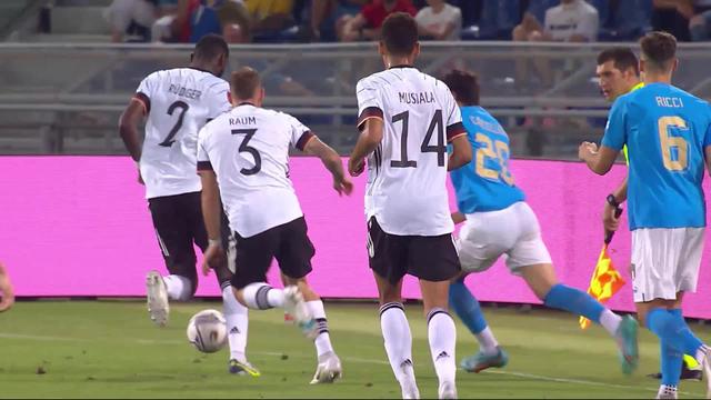 Groupe 3, Italie - Allemagne (1-1): les deux équipes se neutralisent à Bologne