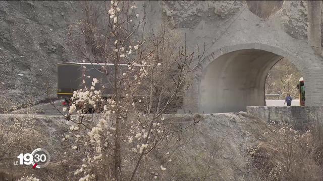 Le percement du nouveau tunnel des pyramides d'Euseigne a débuté mardi