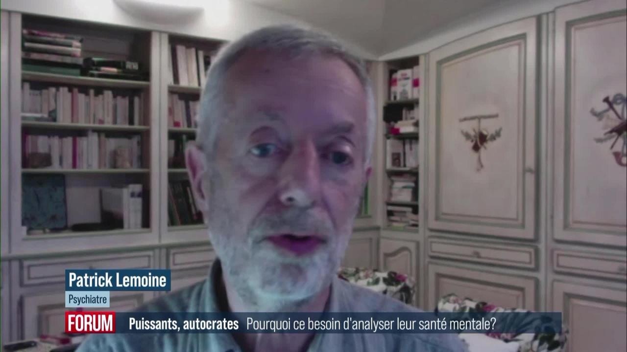 La santé mentale des autocrates: interview de Patrick Lemoine