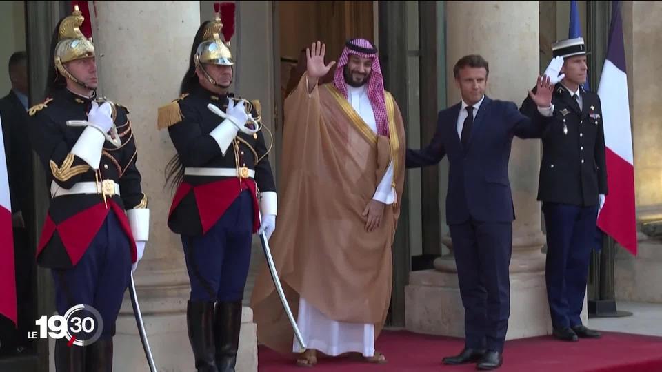 La réception du prince héritier d'Arabie Saoudite par Emmanuel Macron à l'Élysée suscite la controverse