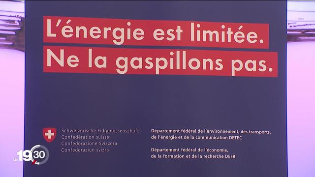 Economies d'énergie: la campagne du Conseil fédéral est lancée