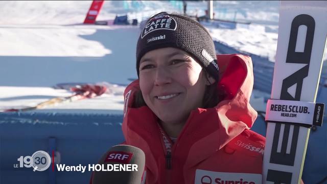 Wendy Holdener a remporté la deuxième victoire de sa carrière au slalom de Sestrières