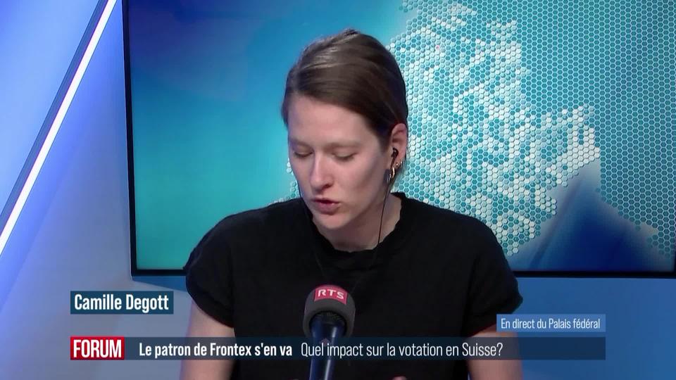 Démission de Fabrice Leggeri de Frontex, quel impact pour la votation en Suisse?