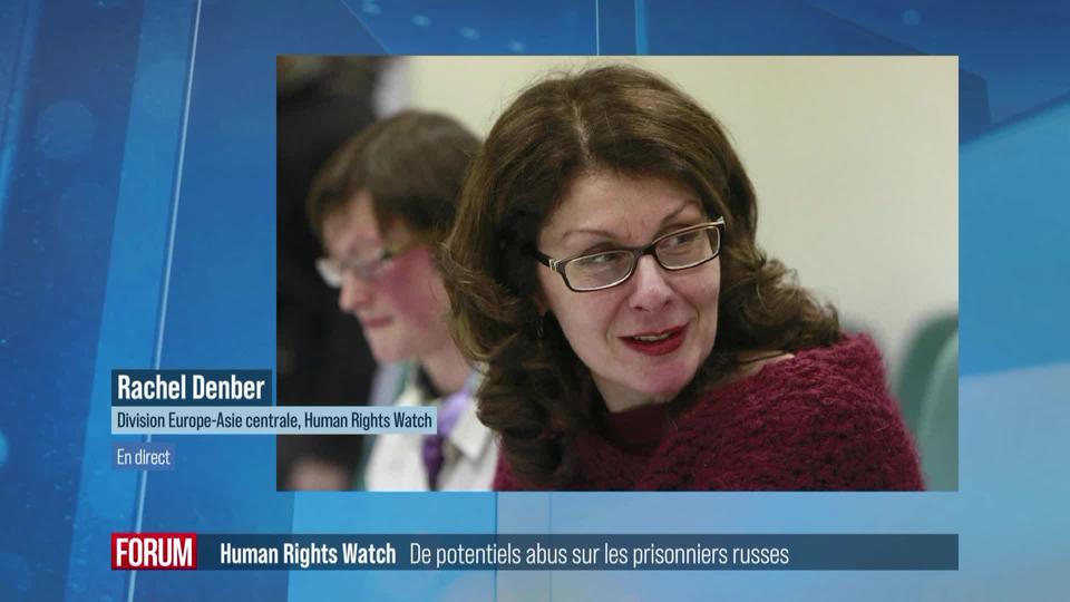 Exactions contre les prisonniers de guerre russes: interview de Rachel Denber, directrice Europe d'Human Rights Watch