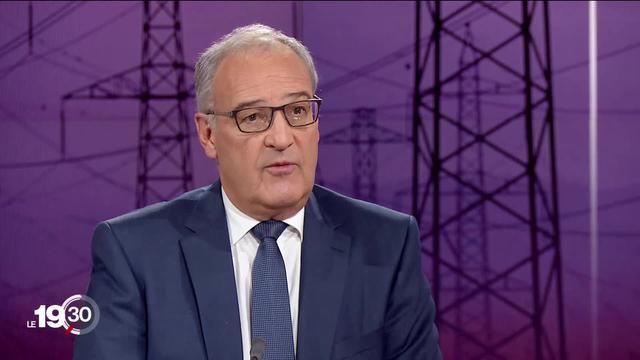 L’interview de Guy Parmelin, conseiller fédéral à l’économie, sur les défis politiques et économiques imposés par la crise énergétique