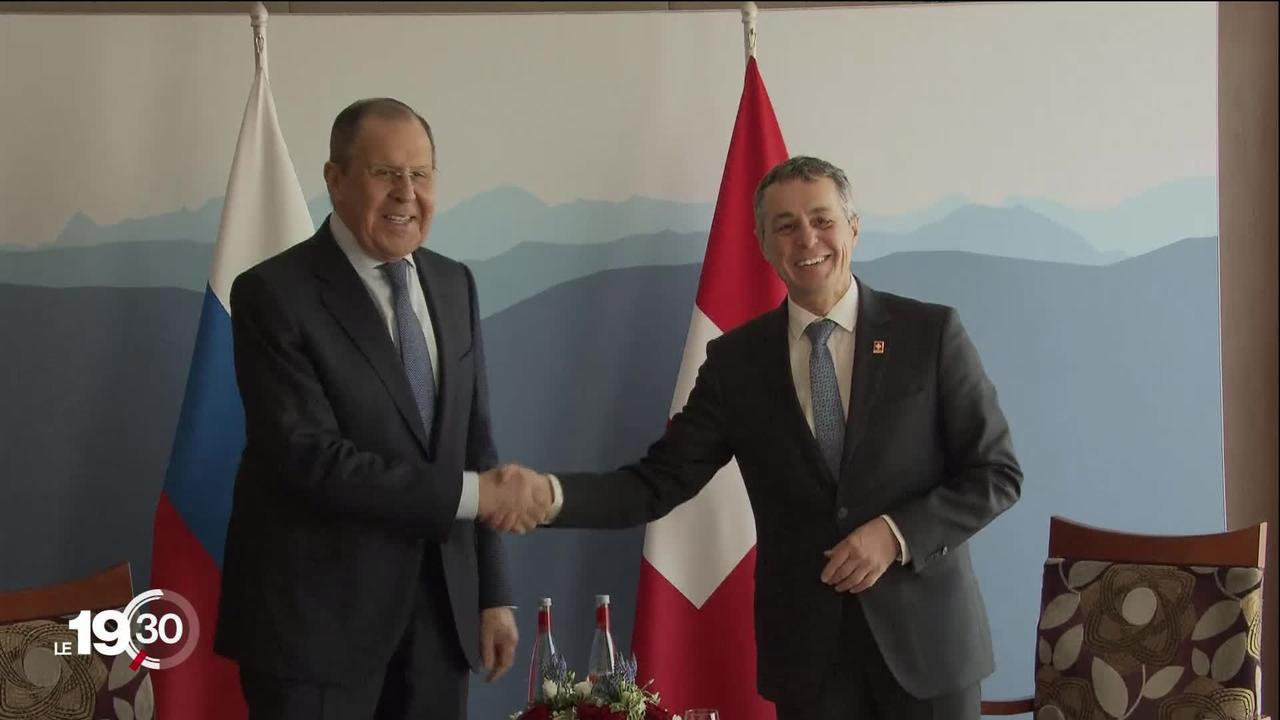 La Suisse se retrouve au cœur de pourparlers internationaux avec son président Ignazio Cassis