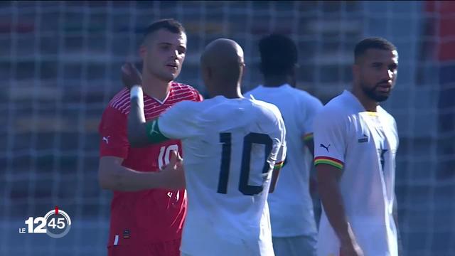 Football: À une semaine de son entrée au Mondial, la Suisse s'incline en match de préparation face au Ghana (0-2)